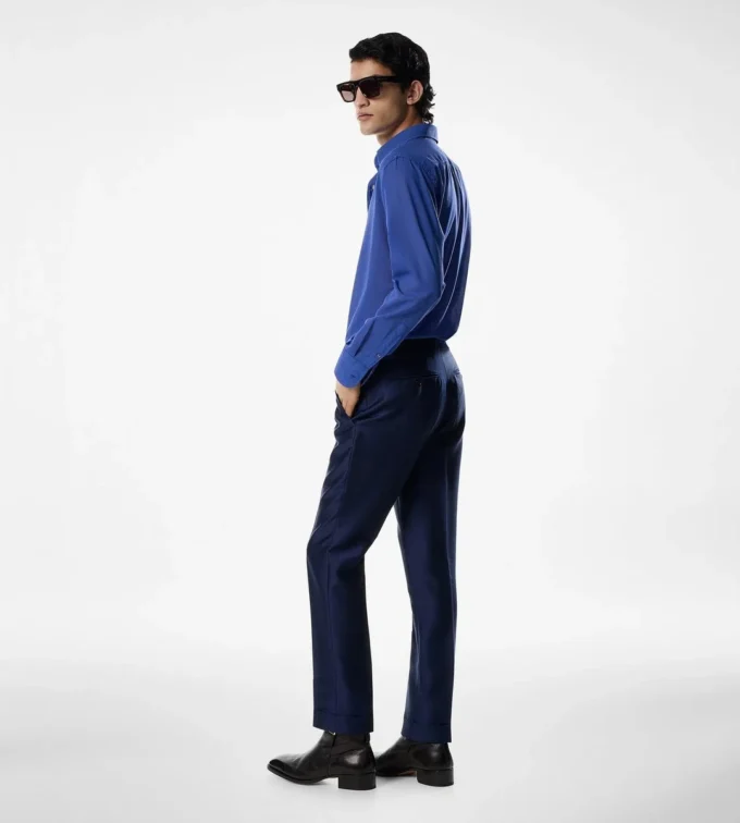 Mohair Silk Twill Dyllan Pant Mohair Silk Twill Dyllan Pant