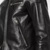 Nappa Grain Leather Biker