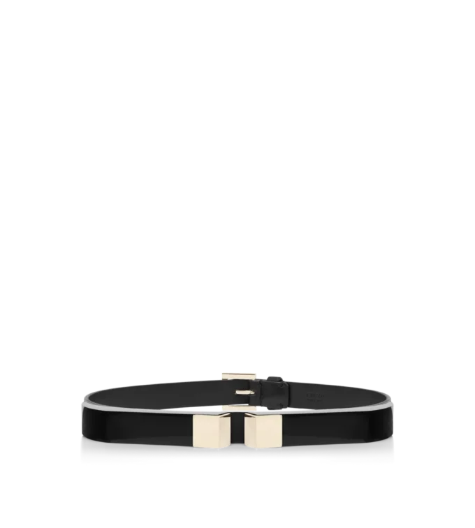 Nappa Leather and Plexiglass Deco Belt Nappa Leather and Plexiglass Deco Belt