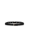Nappa Leather and Plexiglass Deco Belt Nappa Leather and Plexiglass Deco Belt