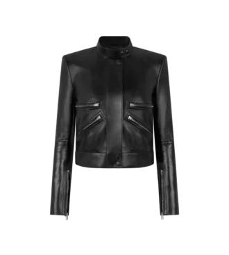 Nappa Leather Racer Jacket