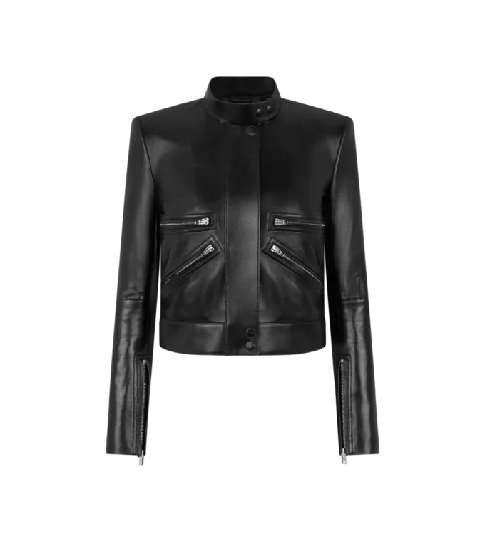 Nappa Leather Racer Jacket