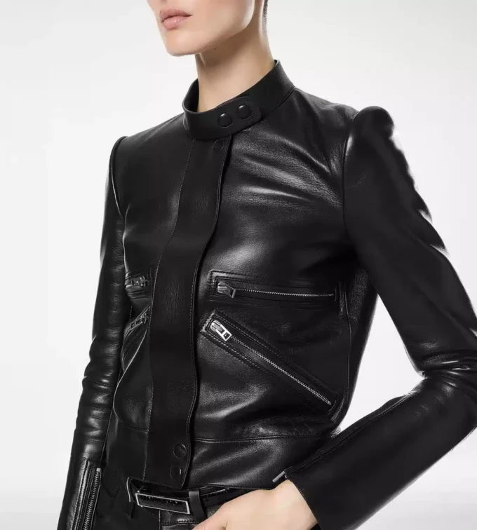 Nappa Leather Racer Jacket