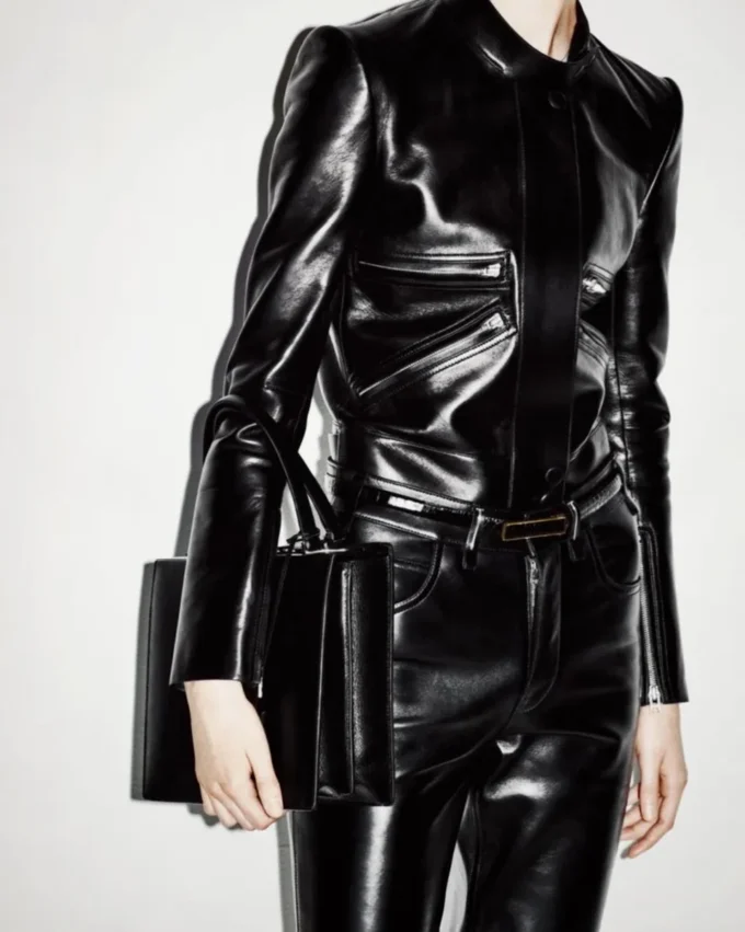 Nappa Leather Racer Jacket