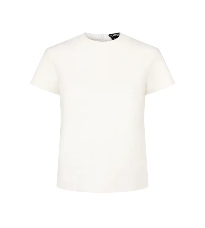 Nappa Lux and Washed Duchesse T-Shirt Nappa Lux and Washed Duchesse T-Shirt