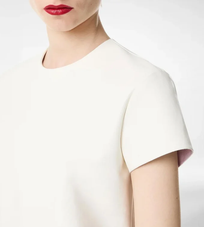 Nappa Lux and Washed Duchesse T-Shirt Nappa Lux and Washed Duchesse T-Shirt