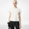 Nappa Lux and Washed Duchesse T-Shirt Nappa Lux and Washed Duchesse T-Shirt