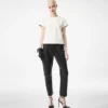 Nappa Lux and Washed Duchesse T-Shirt Nappa Lux and Washed Duchesse T-Shirt