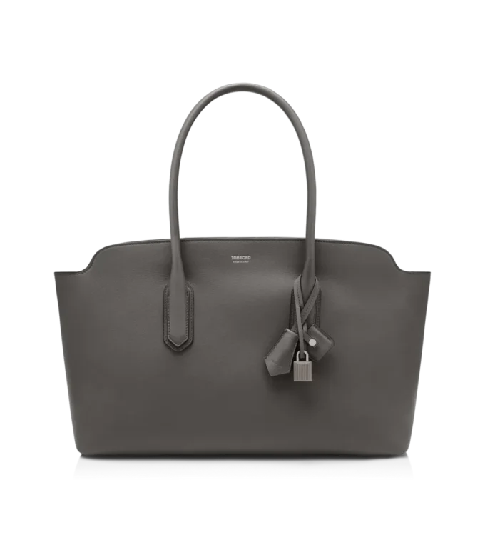 Natural Grain Leather Alexander Large Shoulder Bag Natural Grain Leather Alexander Large Shoulder Bag