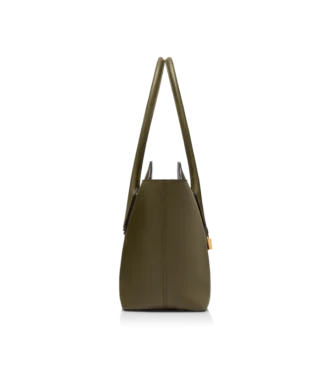Natural Grain Leather Alexander Large Shoulder Bag