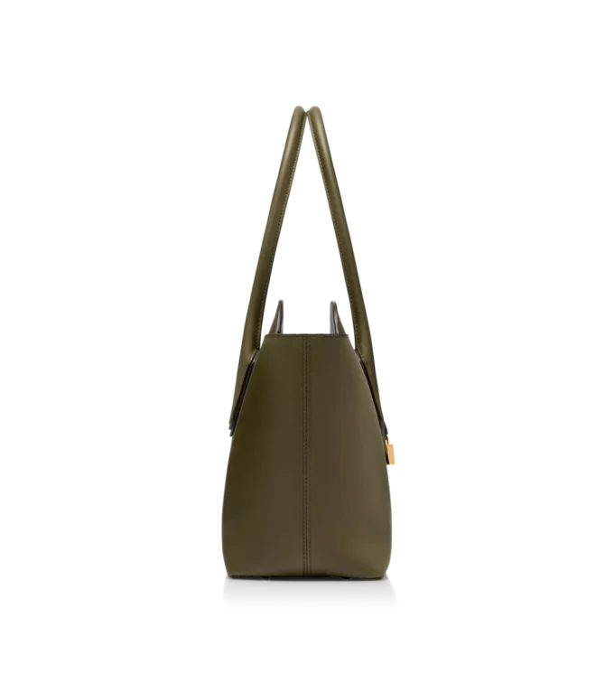 Natural Grain Leather Alexander Large Shoulder Bag