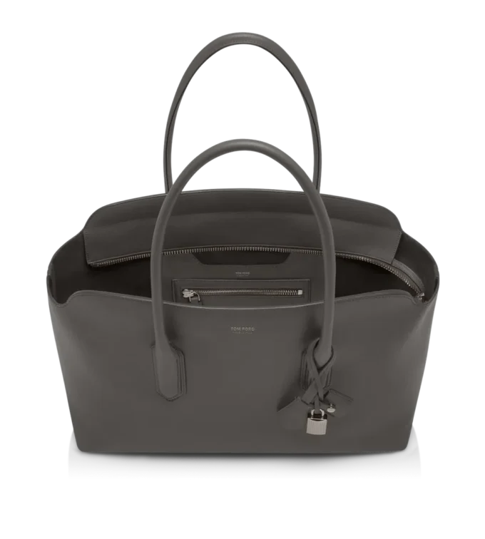 Natural Grain Leather Alexander Large Shoulder Bag Natural Grain Leather Alexander Large Shoulder Bag