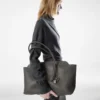 Natural Grain Leather Alexander Large Shoulder Bag Natural Grain Leather Alexander Large Shoulder Bag
