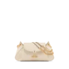 Natural Grain Leather Tara Chain Shoulder Bag