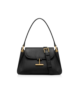 Natural Grain Leather Tara Small Shoulder Bag