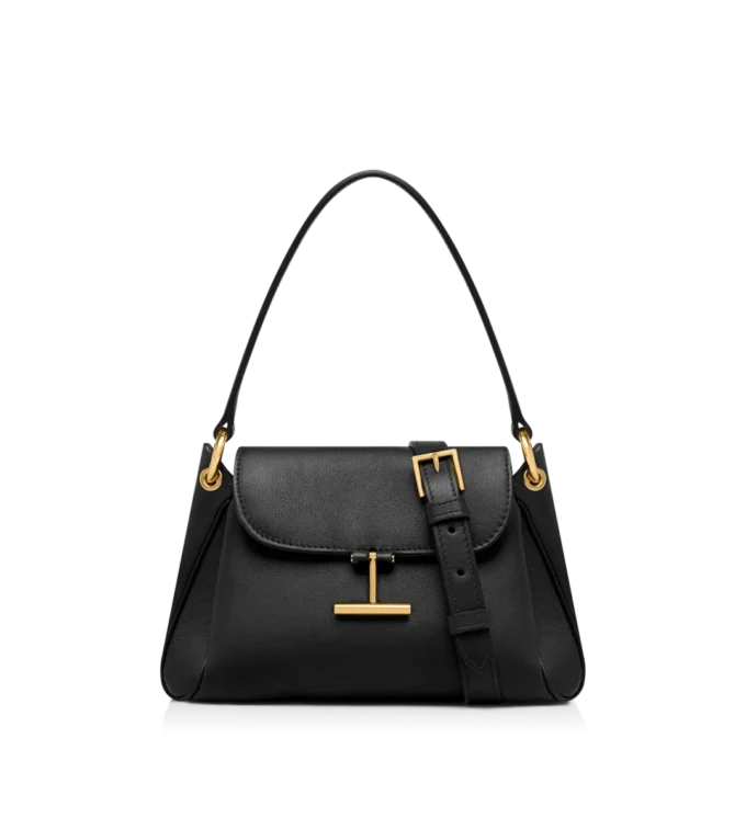 Natural Grain Leather Tara Small Shoulder Bag Natural Grain Leather Tara Small Shoulder Bag
