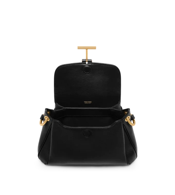 Natural Grain Leather Tara Small Shoulder Bag Natural Grain Leather Tara Small Shoulder Bag