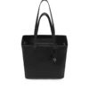 Natural Leather North South Tote