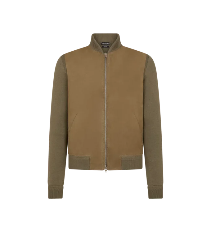 Nubuck Front Merino Bomber