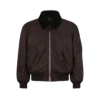 Nylon Shearling Collar Flight Bomber Nylon Shearling Collar Flight Bomber