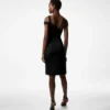 One Shoulder Twist Front Cocktail Dress One Shoulder Twist Front Cocktail Dress