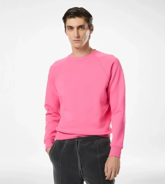 Organic Cotton Crew Neck Sweatshirt