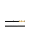Palmellato-Effect Leather Cabochon Belt