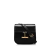 Palmellato-Effect Leather Tara Mini Crossbody