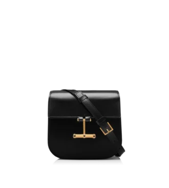 Palmellato-Effect Leather Tara Mini Crossbody