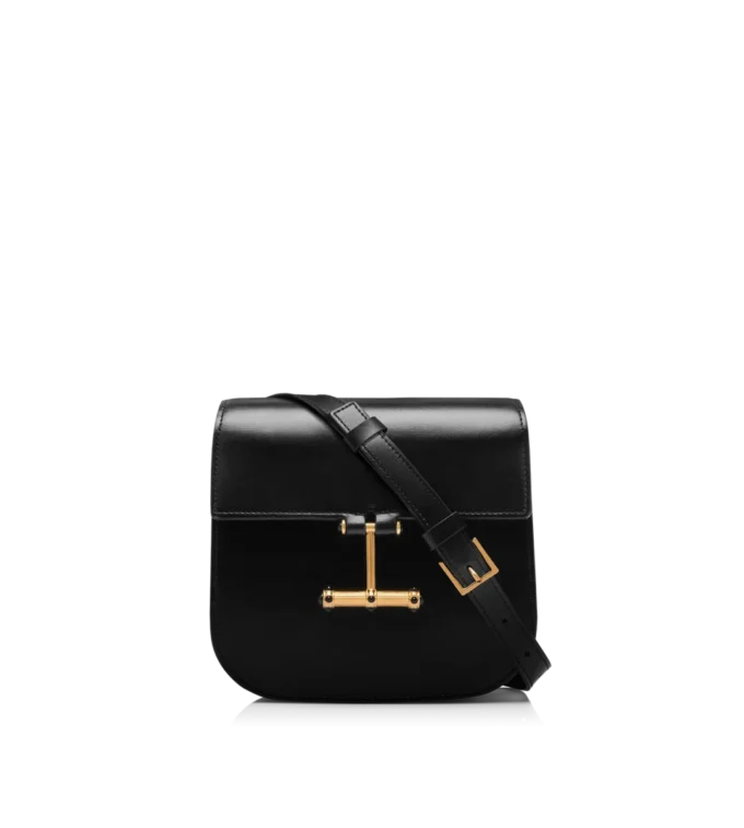 Palmellato-Effect Leather Tara Mini Crossbody