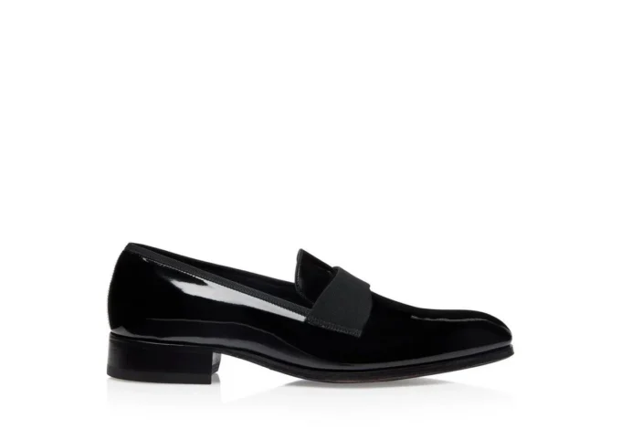 Patent Leather Edgar Evening Slipper