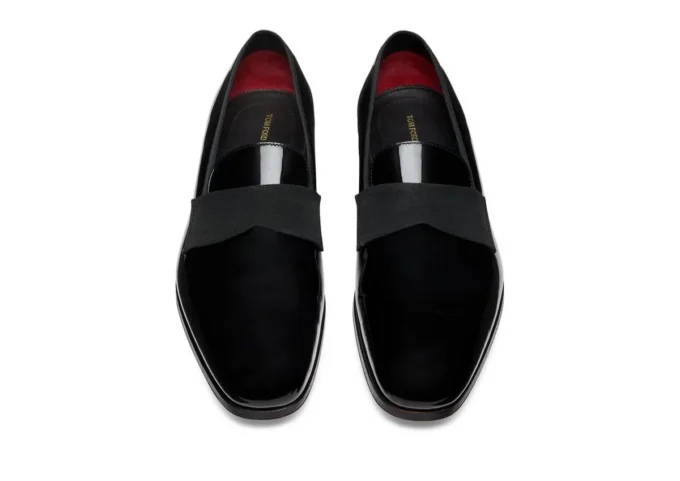 Patent Leather Edgar Evening Slipper