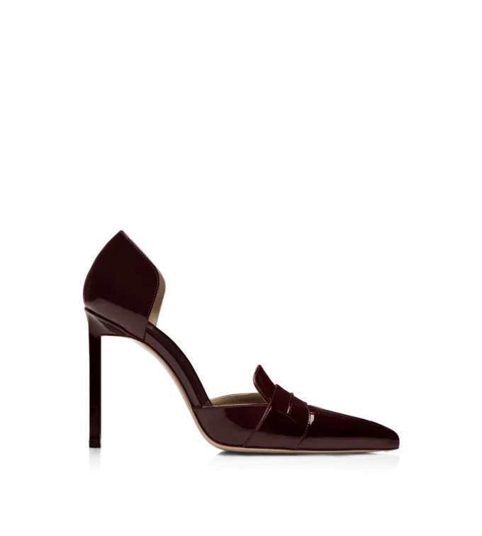 Patent Leather Eva D’Orsay Pump Patent Leather Eva D’Orsay Pump