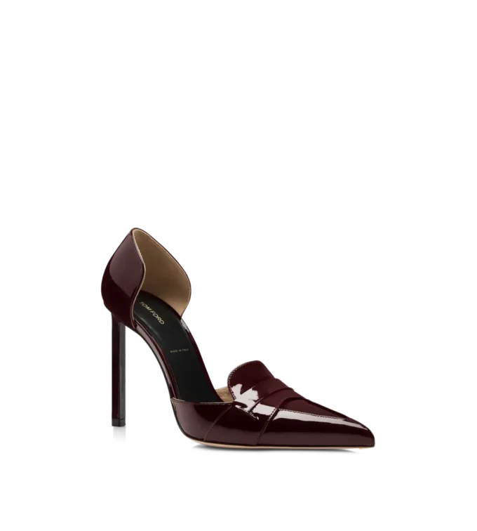 Patent Leather Eva D’Orsay Pump Patent Leather Eva D’Orsay Pump