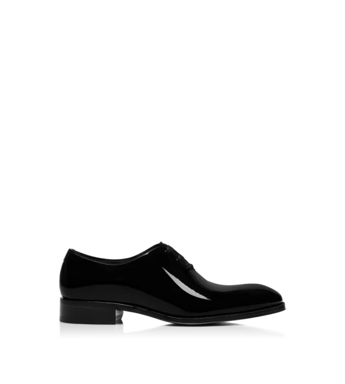 Patent Leather Vincent Evening Wholecut Lace Up
