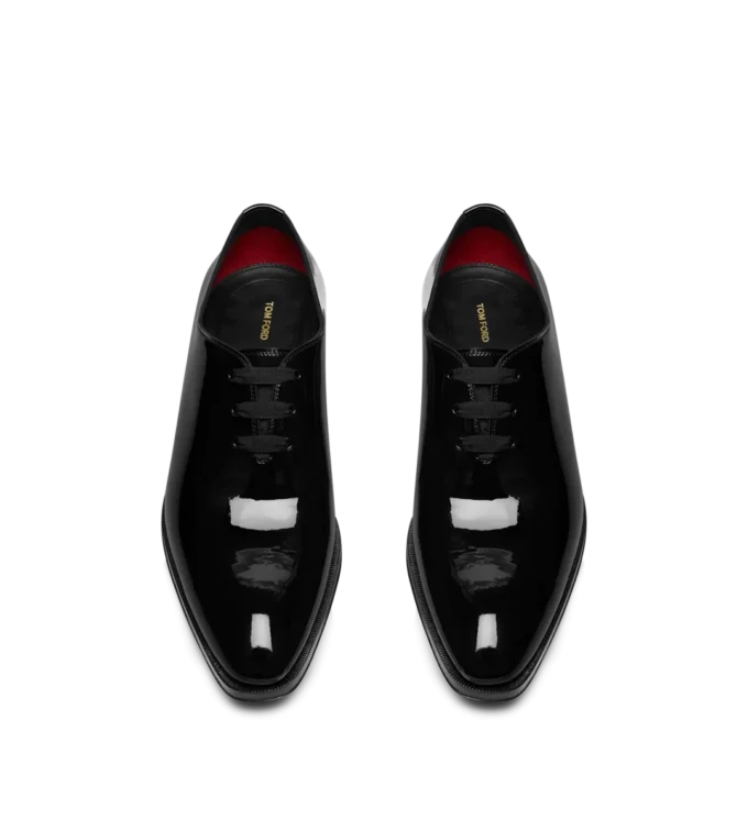 Patent Leather Vincent Evening Wholecut Lace Up