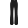 Pleated Wide Leg Silk Pants