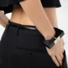 Plexiglass and Brass Deco Bracelet Plexiglass and Brass Deco Bracelet