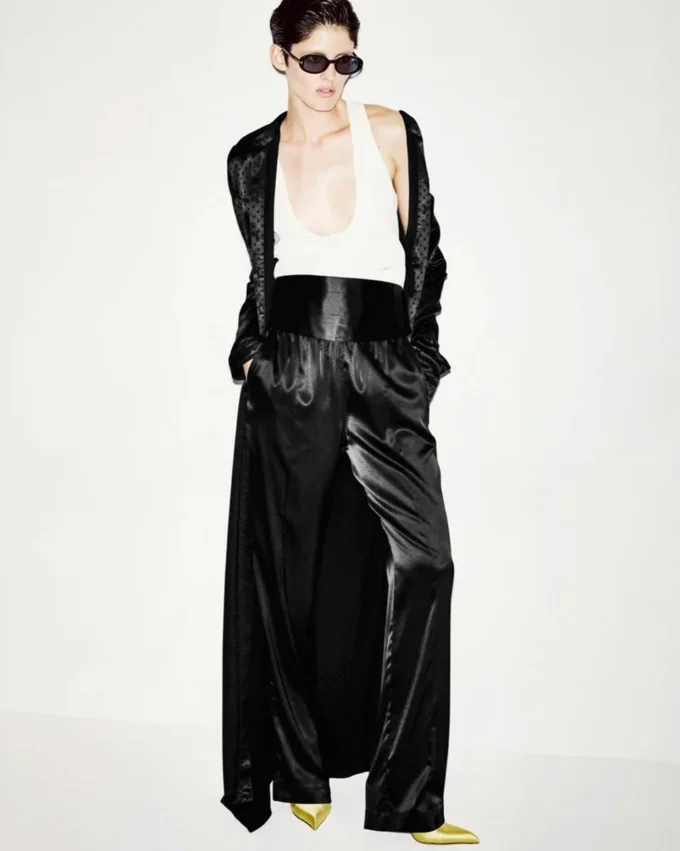 Polka Dot Jacquard Long Belted Military Dress Polka Dot Jacquard Long Belted Military Dress