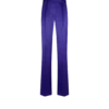 Polka Dot Jacquard Pleated Straight Pants
