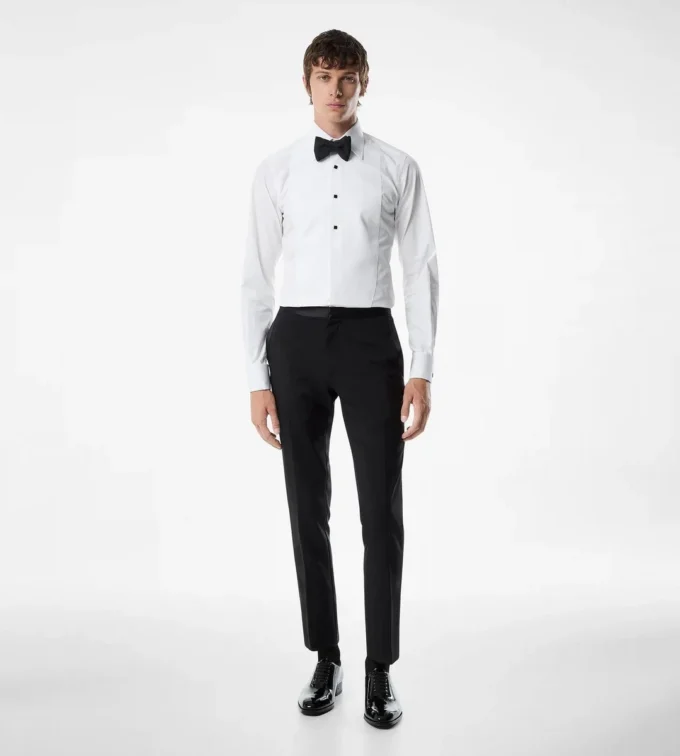 Poplin Slim Fit Evening Shirt