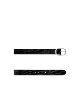 Printed Alligator Oval Belt