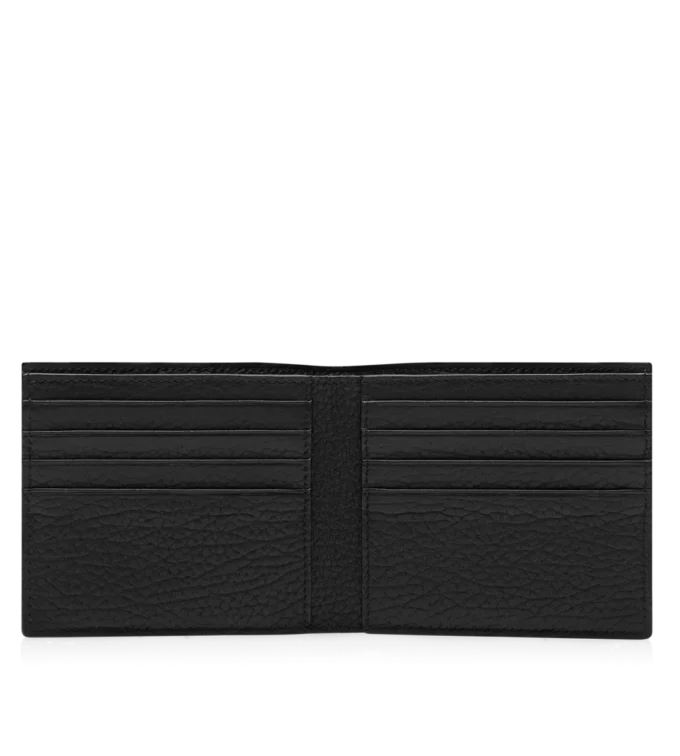 Printed Deer Leather Elongated T Line Classic Bifold Wallet Printed Deer Leather Elongated T Line Classic Bifold Wallet