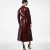 Printed Leather and Washed Duchesse Biker Coat Printed Leather and Washed Duchesse Biker Coat