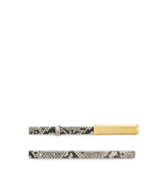 Printed Python Bar Belt