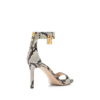 Printed Python Padlock Sandal