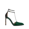 Printed Python T Strap Pump Printed Python T Strap Pump