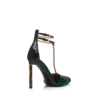 Printed Python T Strap Pump Printed Python T Strap Pump