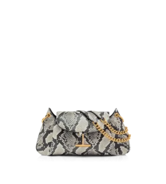 Printed Python Tara Chain Shoulder Bag