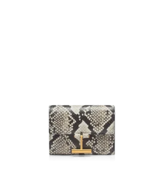 Printed Python Tara Compact Wallet